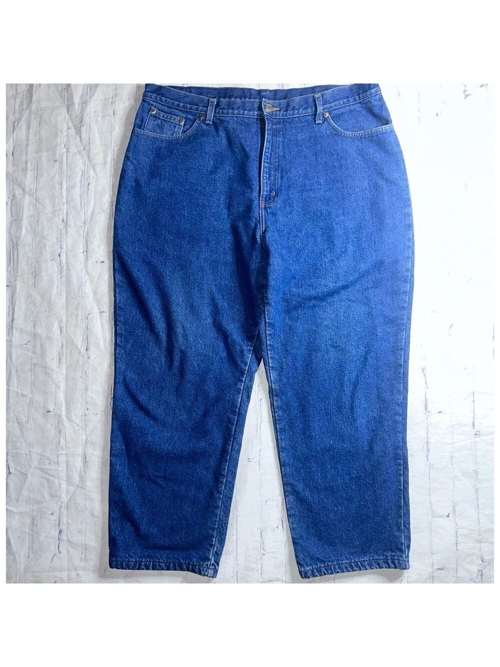 EUC Women’s 20P LL Bean Double L Relaxed Fit Lined Denim Jeans